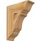Ekena Millwork Imperial Traditional Rough Sawn Bracket, Western Red Cedar, 6"W x 18"D x 22"H BKT06X18X22IMP01RWR - alternate 1